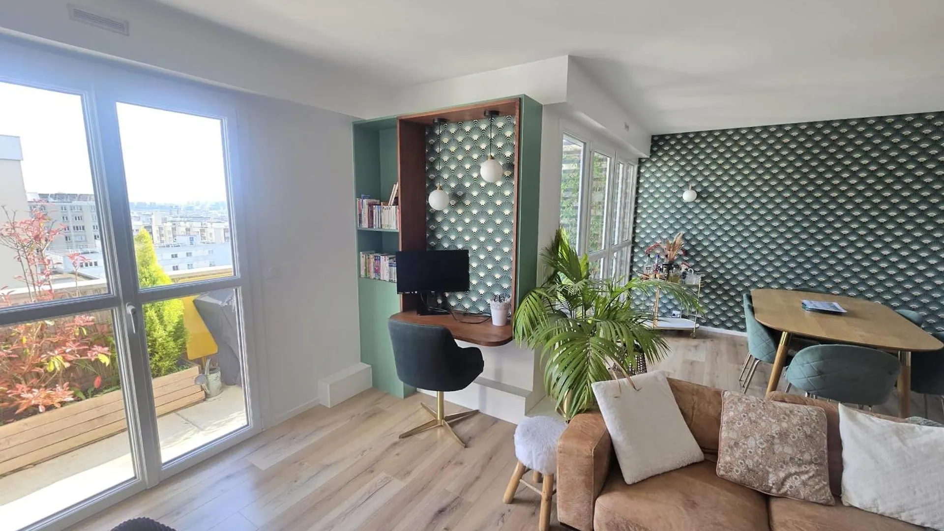 Apartment With Terrace And View Of Paris